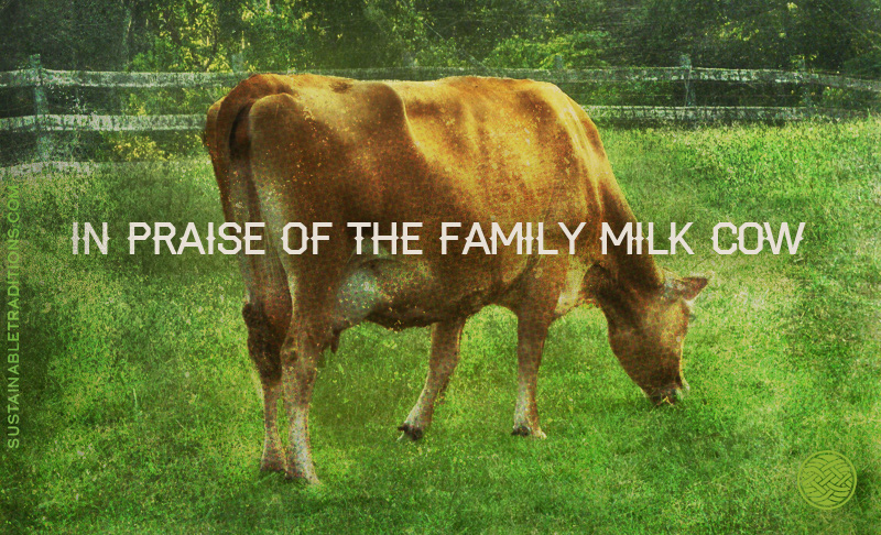 In Praise of the Family Milk Cow